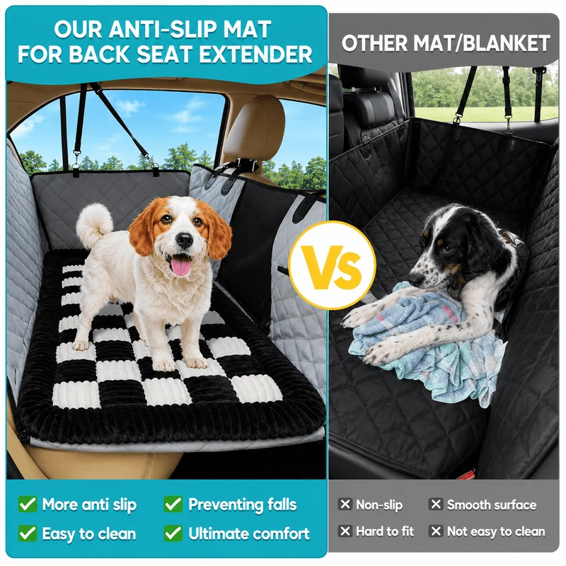 Deluxe Back Seat Dog Bed Mat