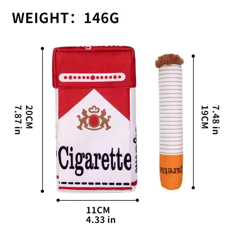 Funny Cigarette-Shaped Dog Toy