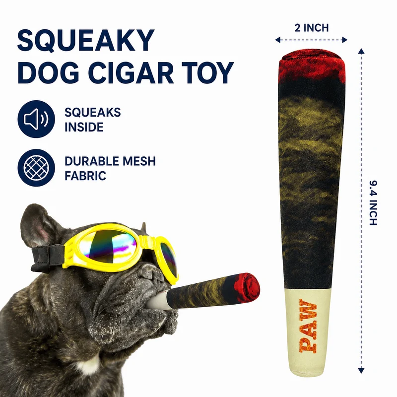 Funny Cigarette-Shaped Dog Toy