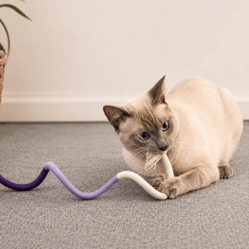 Cat Chew Rope Toys for Teeth Cleaning