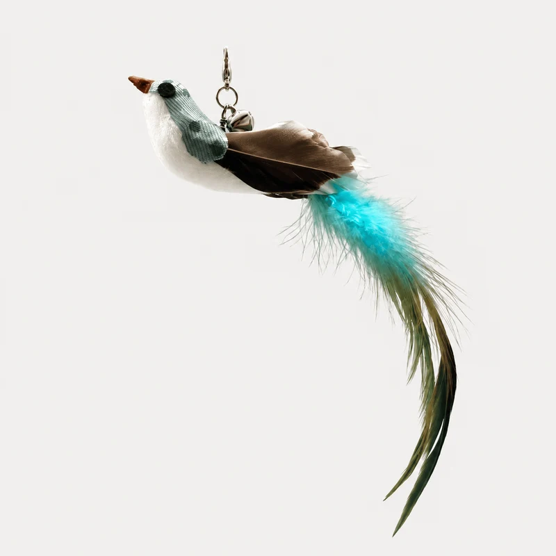 Auto & Manual Cat Wand Toy with Suction Cup