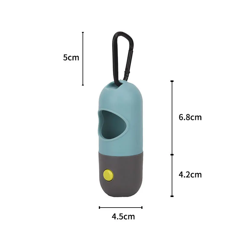 Printed Pet Waste Bag 15pcs/Roll Dog Cleaning Convenient Pooper Scooper Pick Up Bag Small Rolls Outdoor Clean Pets Supplies