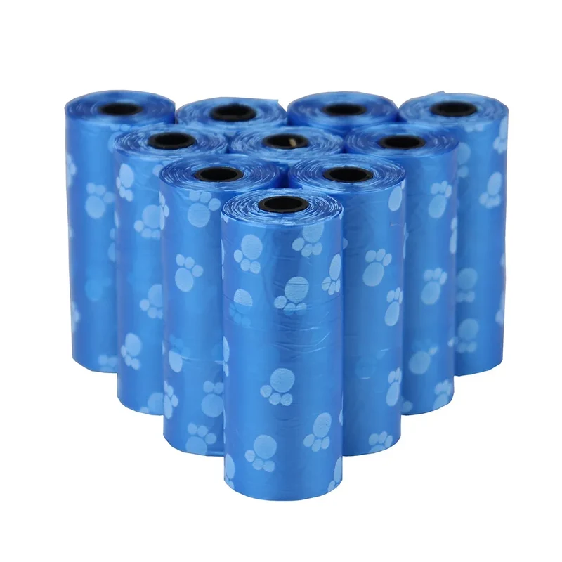 Pet Supplies Dog Poop Bags for Waste Refuse Cleanup 10-50Roll(15 Bag/ Roll)Puppy Cat Pooper Scooper Bag Rolls Outdoor Clean