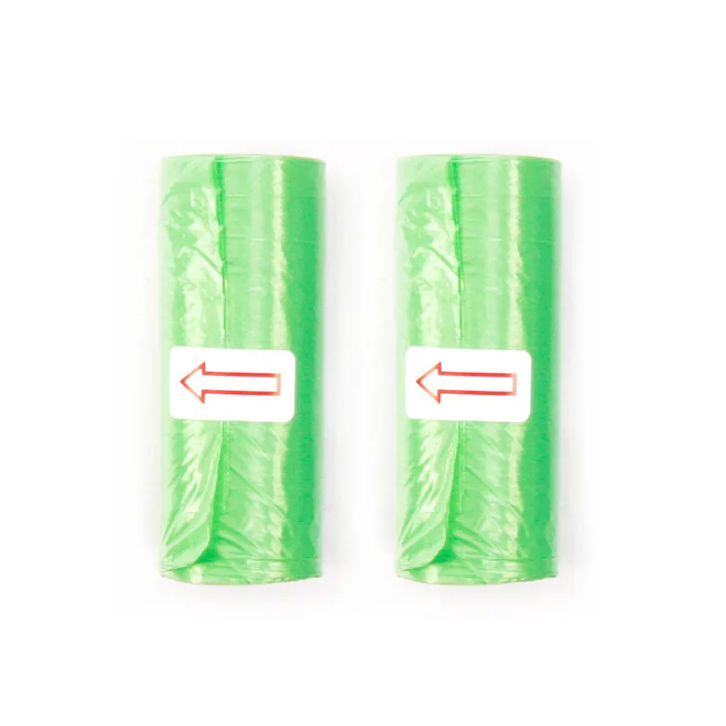 5-15 Roll Pet Poop Bags Disposable Dog Waste Collector Garbage Puppy With Paw Prints Pooper Bag Small Rolls Outdoor Clean