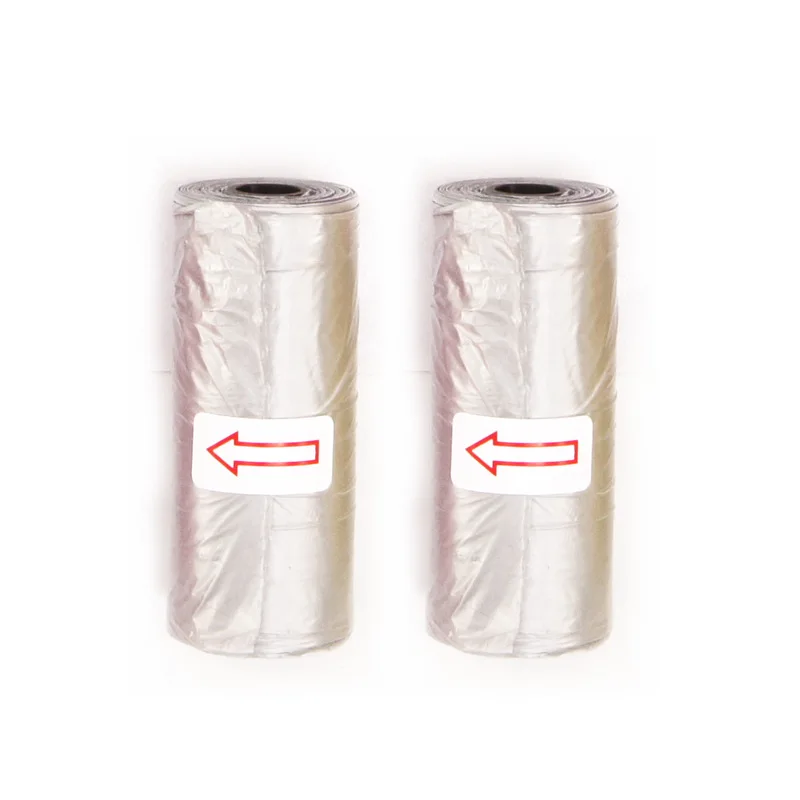 5-15 Roll Pet Poop Bags Disposable Dog Waste Collector Garbage Puppy With Paw Prints Pooper Bag Small Rolls Outdoor Clean