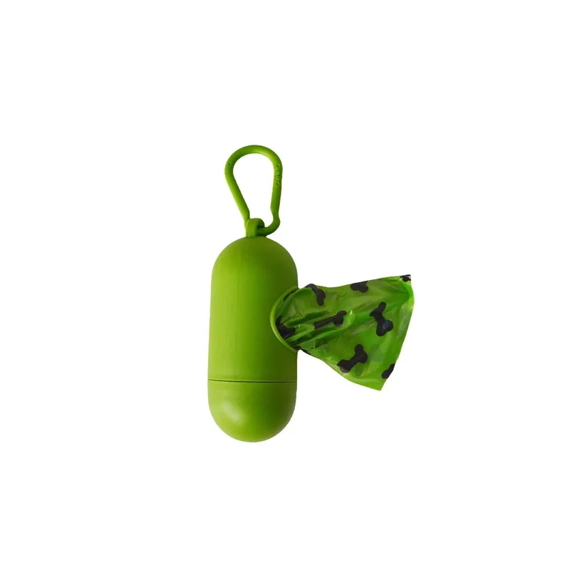 Cleaning Outdoors Biodegradable Pet Fecal Collect Bag Pet Pooper Bags Pet 18 Bags/Roll Dog Kitten Poop Garbage Bag Pet Hygiene