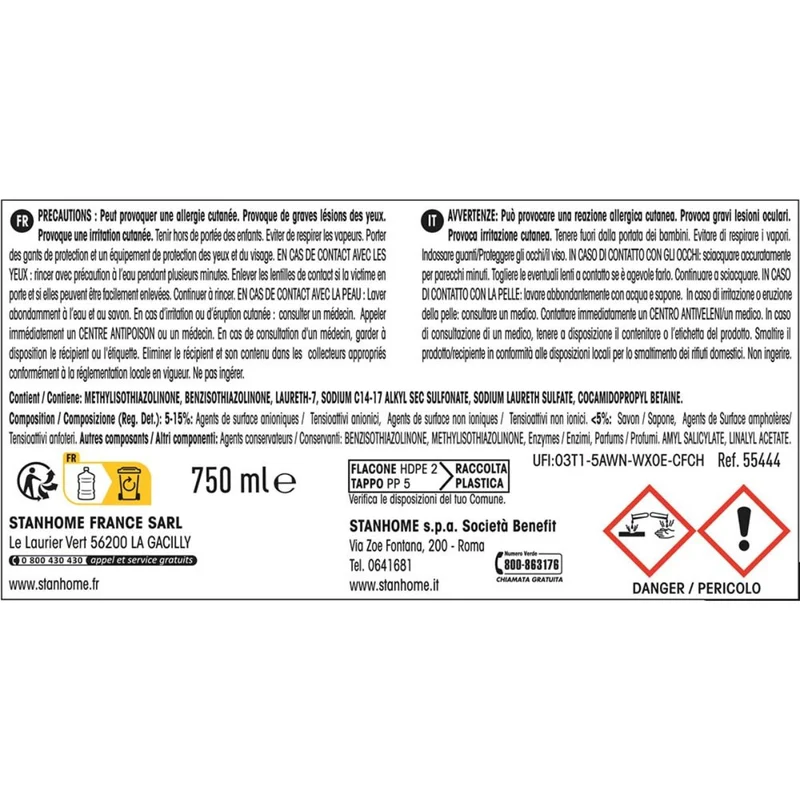 BLACK WASH 750 ML