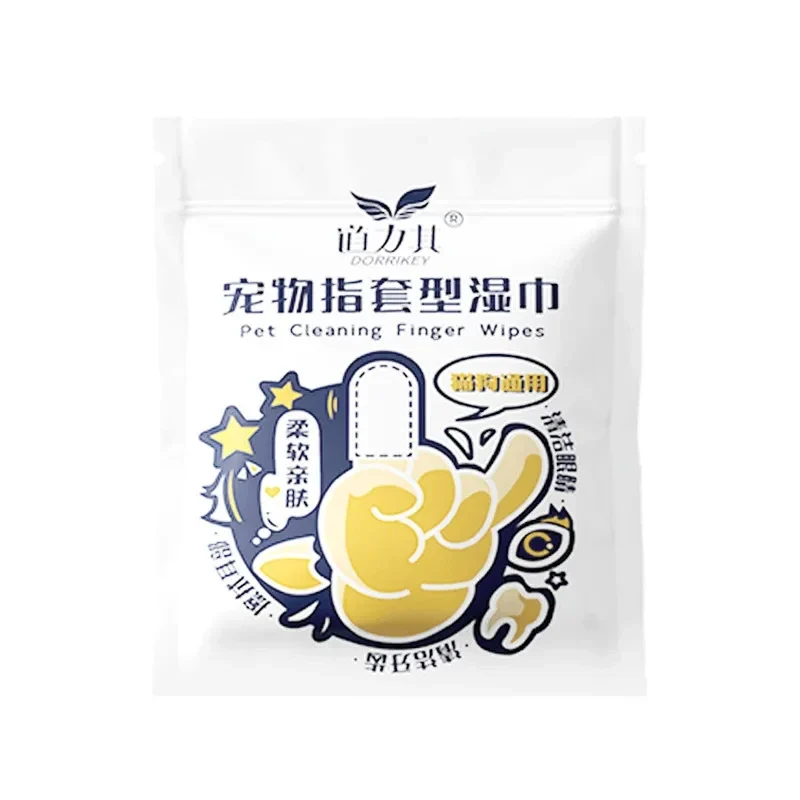 150Pcs Pet Wipes Dog Cat Eyes Ears Cleaning Paper Towels Eyes Tear Stain Remover for Puppy Kitten Ears Cleaner Grooming Supplies