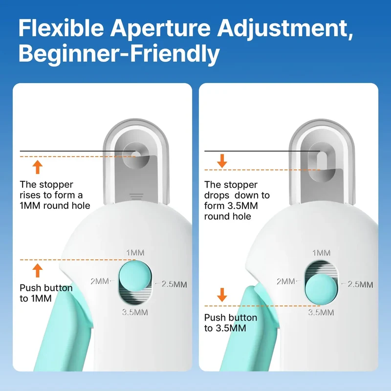 Cat Nail Clipper – Adjustable Safe Trimmer with Nail File