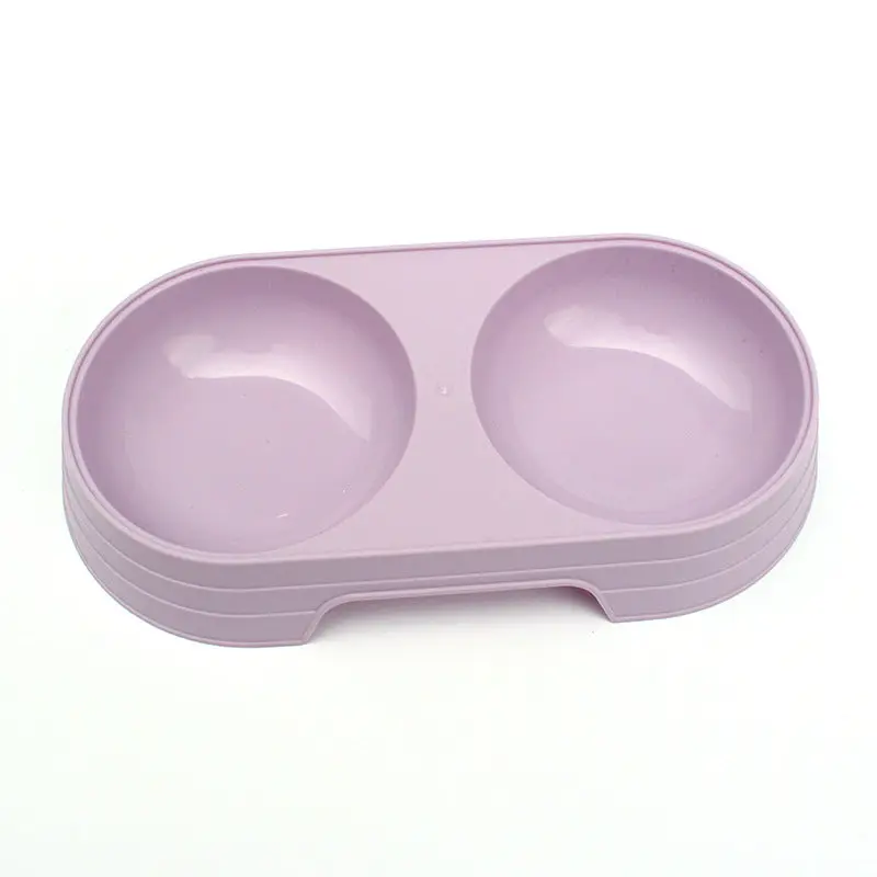 Dual Pet Bowl – Dog & Cat Food and Water Bowl Set