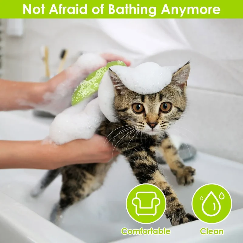 Pet Steam Brush – USB Rechargeable Grooming & Cleaning Tool