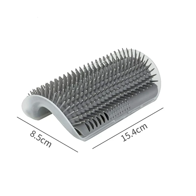Self Grooming Pet Brush – Corner Massage Tool for Cats & Dogs