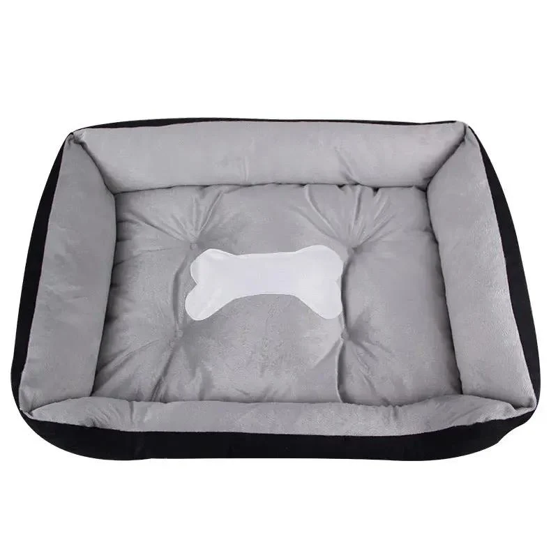 Soft Fleece Pet Bed – Warm Cozy Nest for Dogs & Cats