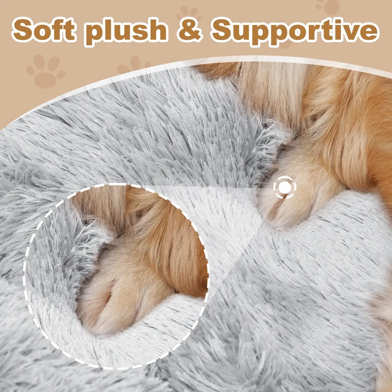 Soft Dog Bed – Large Washable Bed for Easy Carry & Comfort