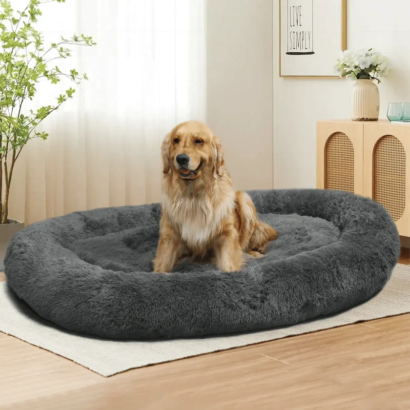 Soft Dog Bed – Large Washable Bed for Easy Carry & Comfort