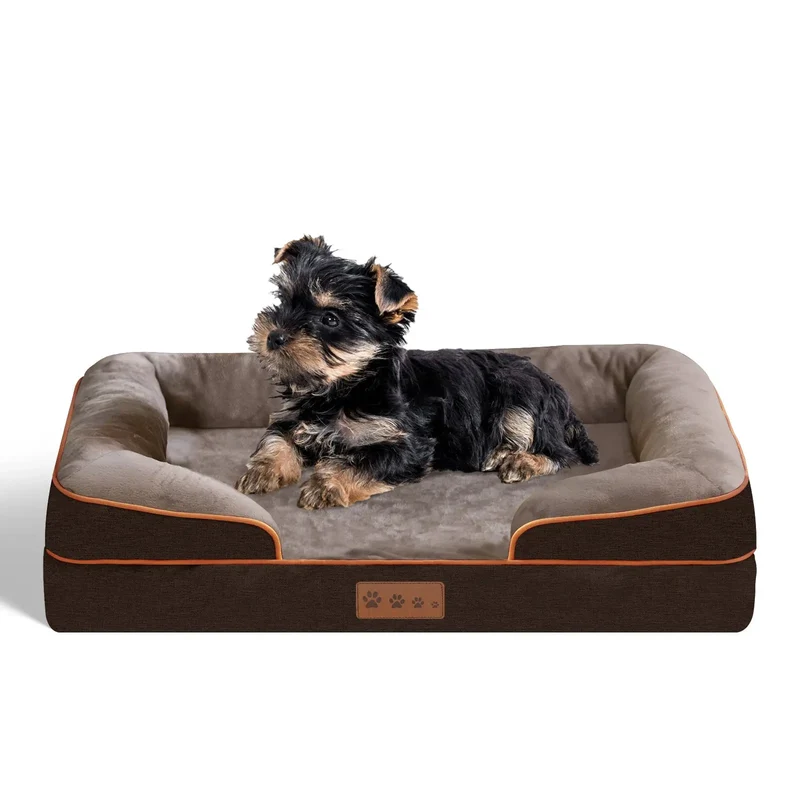 Orthopedic Pet Bed – Supportive Washable Bed with Non-Slip Base