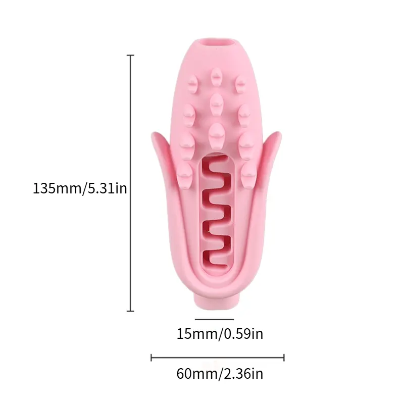 Corn Dog Chew Toy – Silicone Teething & Dental Toy
