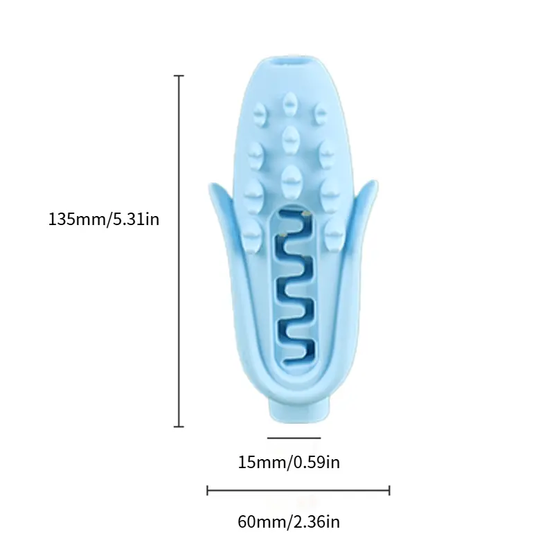Corn Dog Chew Toy – Silicone Teething & Dental Toy