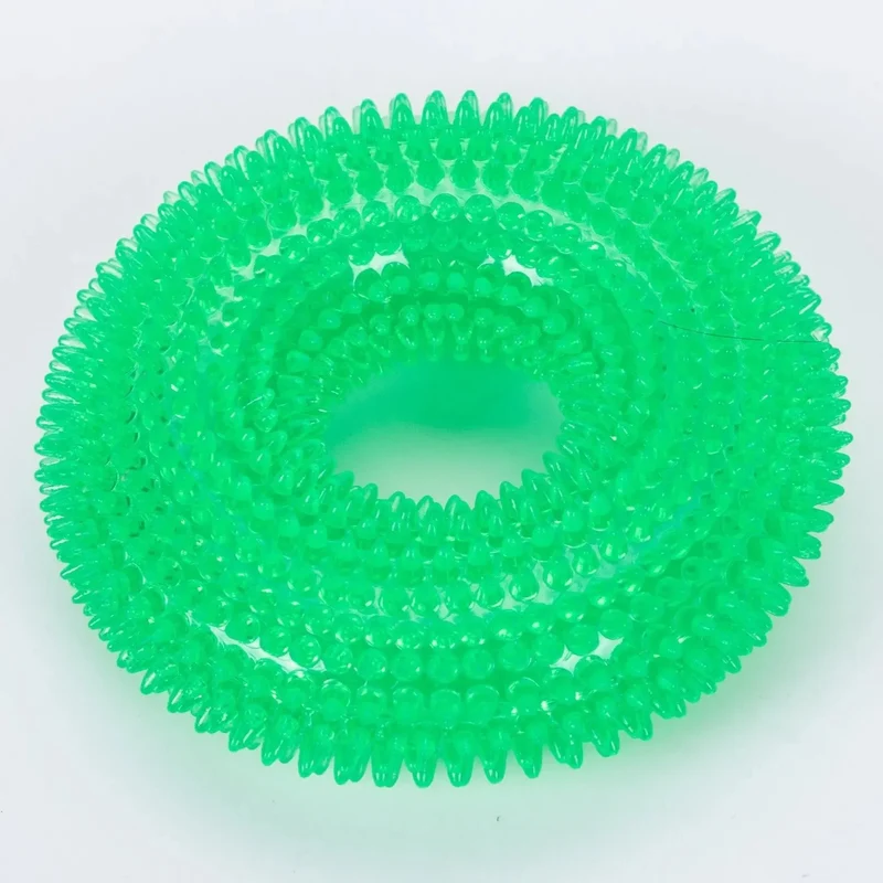 2 Pack Dog Toys – Bite-Resistant Squeaky Chew Balls
