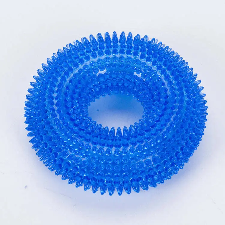 2 Pack Dog Toys – Bite-Resistant Squeaky Chew Balls