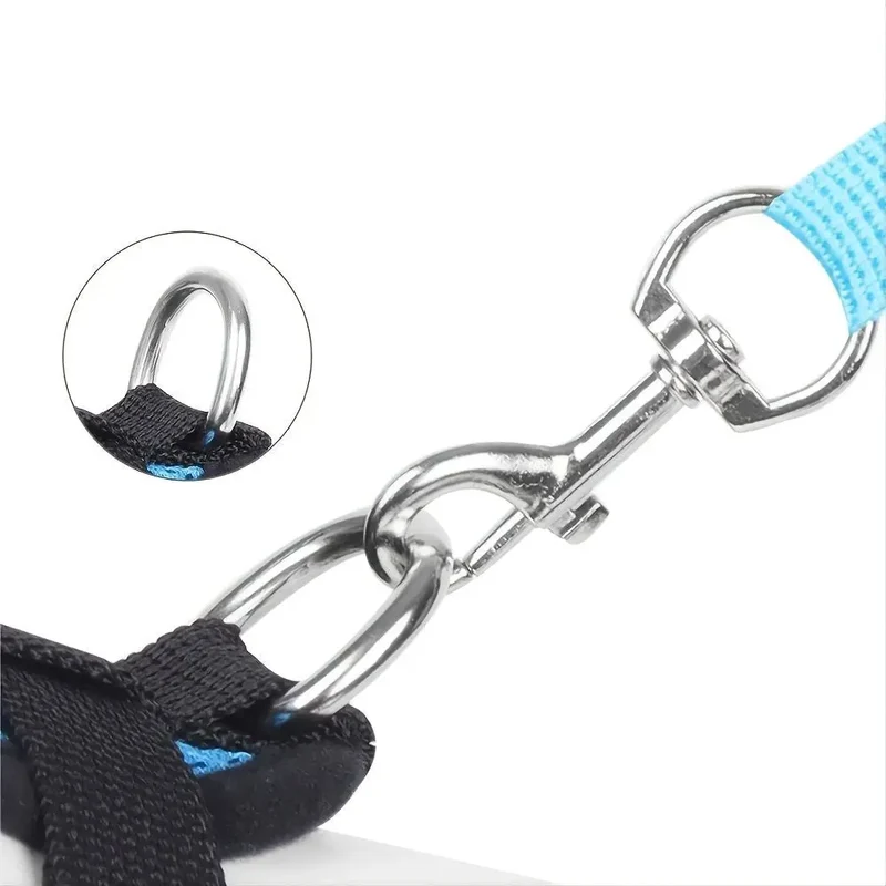 Pet Harness & Leash Set – Adjustable Reflective Harness for Dogs & Cats