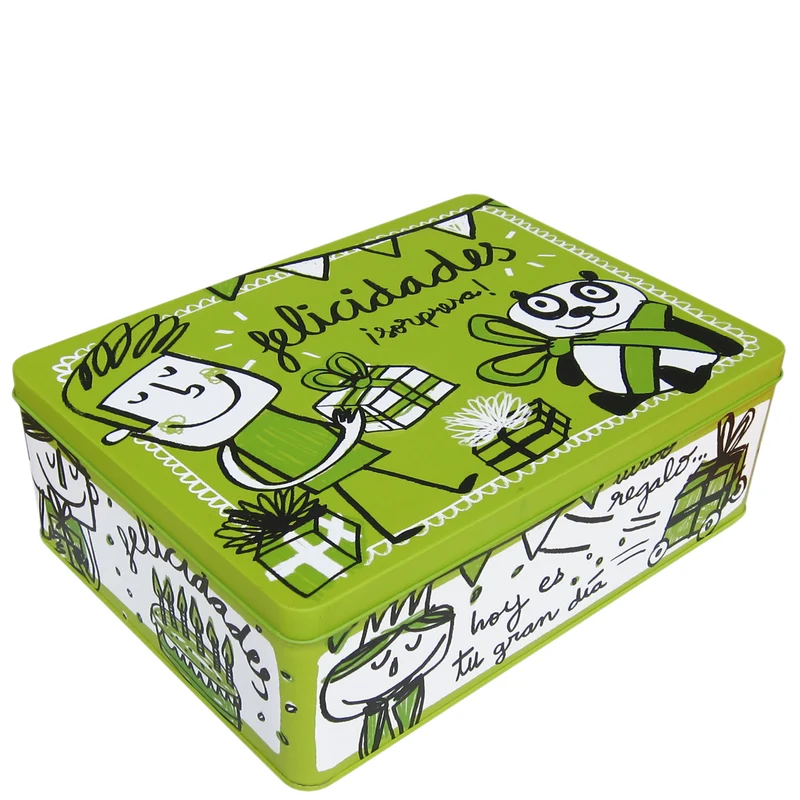 Metal box "felicidades!"