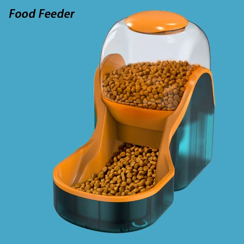 3.8L Gravity Pet Water Dispenser Cat Automatic Feeder Plastic Dog Water Bottle Food Water Dispenser Pet Feeding Bowl for Cat Dog