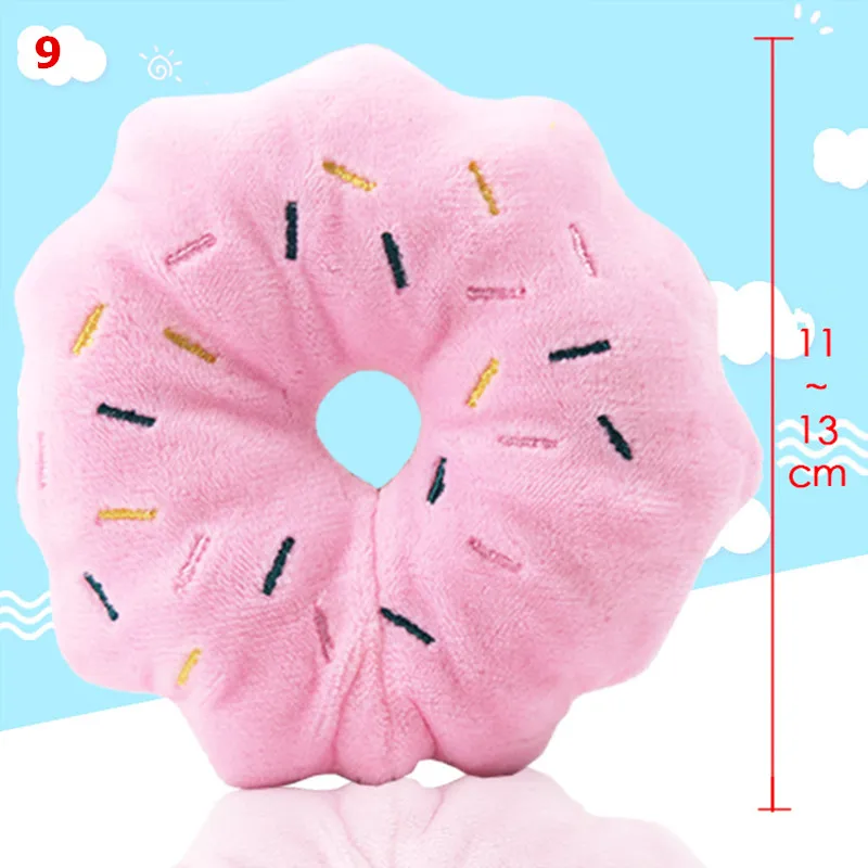 1Pc Pet Toys Fruit Animals Cartoon Dog Toy Stuffed Squeaking Cute Plush Puzzle for Dogs Cat Chew Squeaker Squeaky Toy