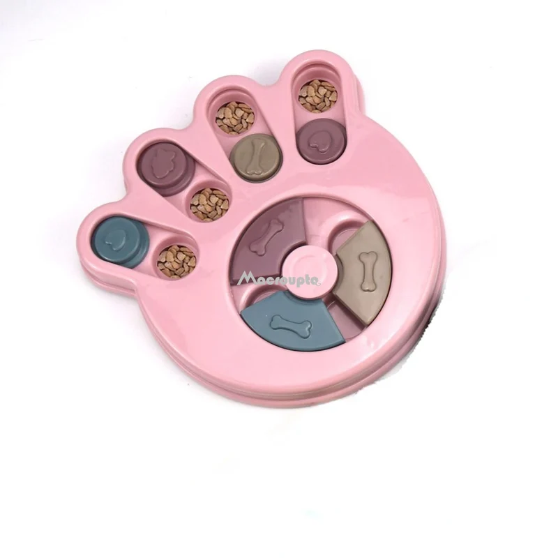 Pet Puzzle Toys Interactive Slow Feeder Food Dispenser Non-Slip Bowl For Dog Pressure-relieving Dog Training Supplies 2023 New