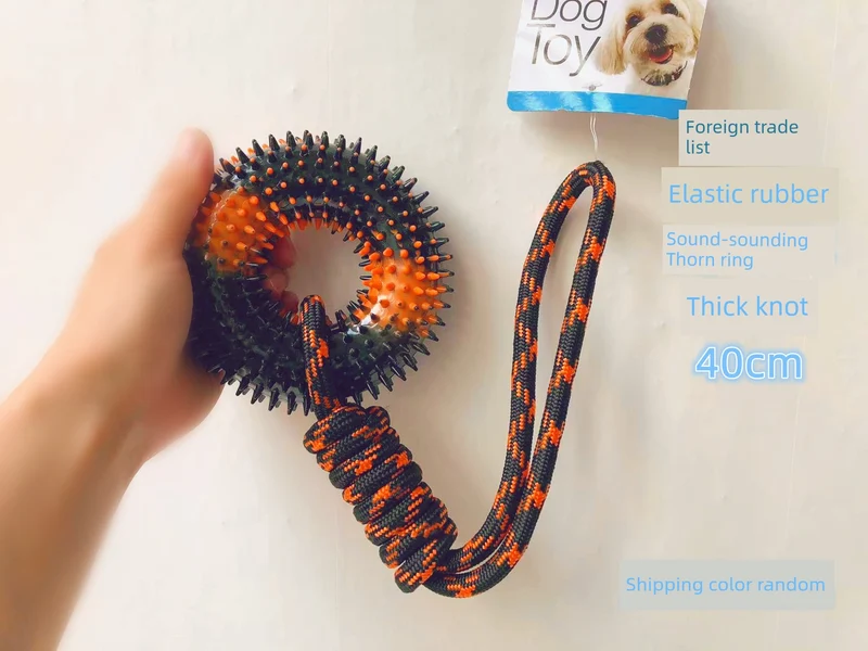 Export European and American Pet the Toy Dog Toy Multi-Color with Fragrant Soft Hard Plastic Rubber Molar Dog Bone Bite-Resistant Summer