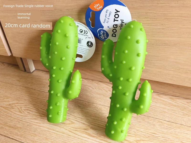 Export European and American Pet the Toy Dog Toy Multi-Color with Fragrant Soft Hard Plastic Rubber Molar Dog Bone Bite-Resistant Summer