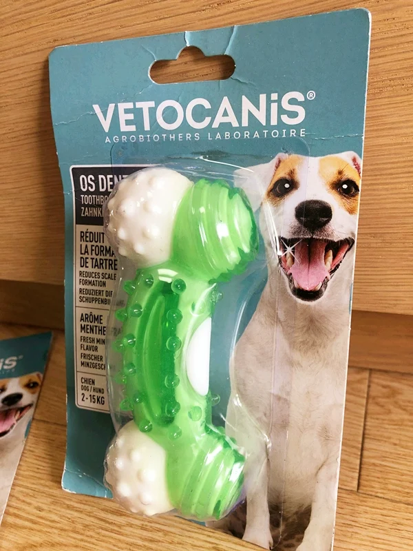 Export European and American Pet the Toy Dog Toy Multi-Color with Fragrant Soft Hard Plastic Rubber Molar Dog Bone Bite-Resistant Summer