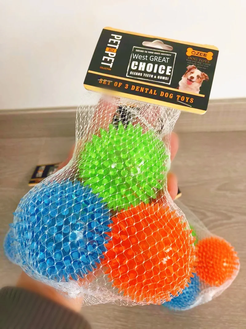 Export European and American Pet the Toy Dog Toy Multi-Color with Fragrant Soft Hard Plastic Rubber Molar Dog Bone Bite-Resistant Summer
