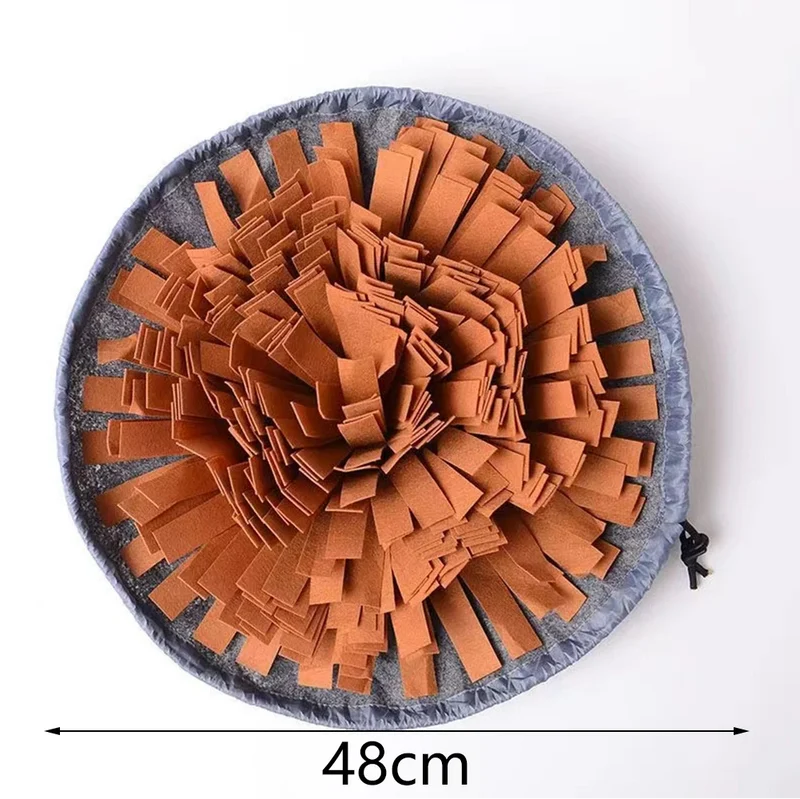 Pet Dogs Snuffle Mat Pet Leak Food Anti Choking Mat Cat Dog Training Blanket Nose Work Toy Pet Slowing Feeding Intelligence Mat