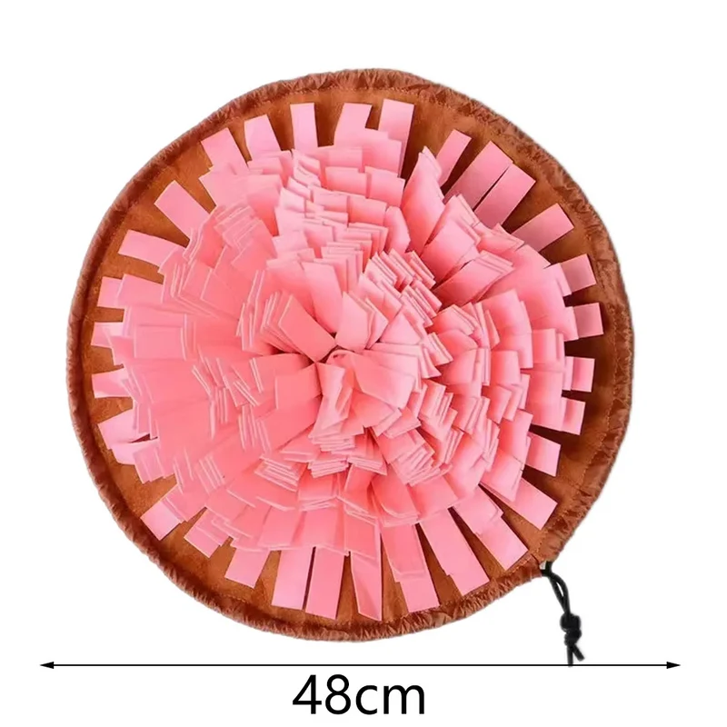 Pet Dogs Snuffle Mat Pet Leak Food Anti Choking Mat Cat Dog Training Blanket Nose Work Toy Pet Slowing Feeding Intelligence Mat