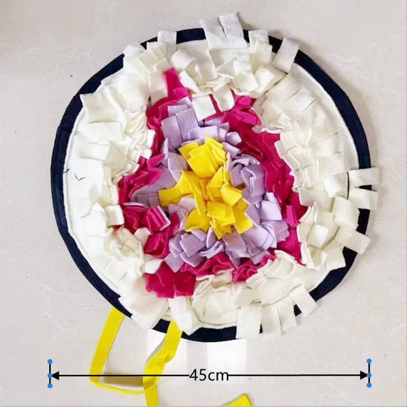 Dogs Snuffle Mat Pet Leak Food Anti Choking Mat Cat Dog Training Blanket Nose Work Toy Pet Slowing Feeding Intelligence Mat