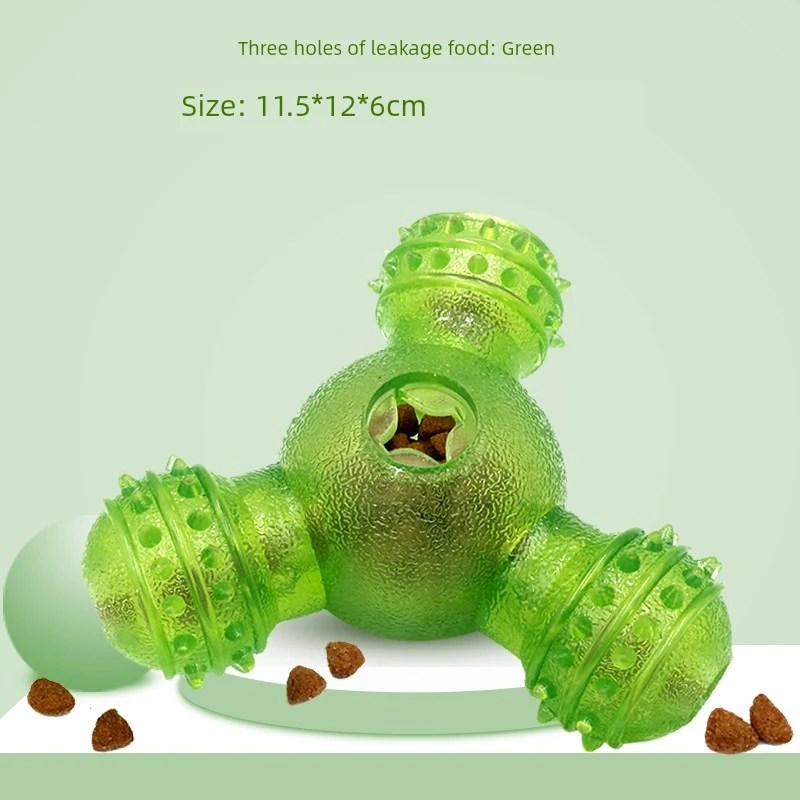 Dog Puzzle Food Dropping Ball Toy Food Hiding Swing Relieving Stuffy Tumbler Pet Training Intelligence Supplies Separation Anxiety