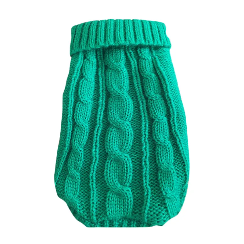 Winter Warm Dog Sweaters Pet Clothes for Small Dogs Soft Woolly Cats Sweater Coat Clothing for Chihuahua Puppy Cat Jacket