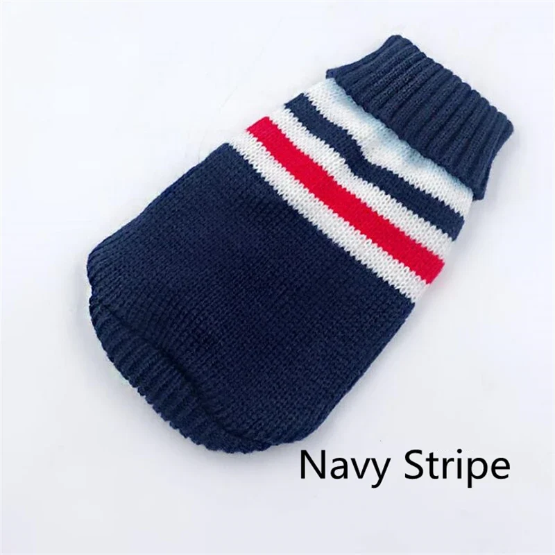 Warm Cat Clothes Winter Christmas Cats Sweater Cartoon Print Pet Clothing Knitting Costume Coat for Puppy Small Pets Clothes