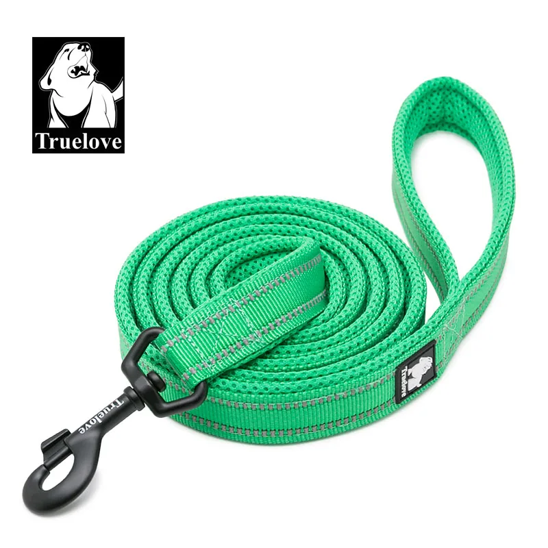 Truelove Soft Pet Leash Reflective Nylon Mesh Padded Puppy Large Dog or Cat Walking Training 11 Color 200cm TLL2112 Dropshipping
