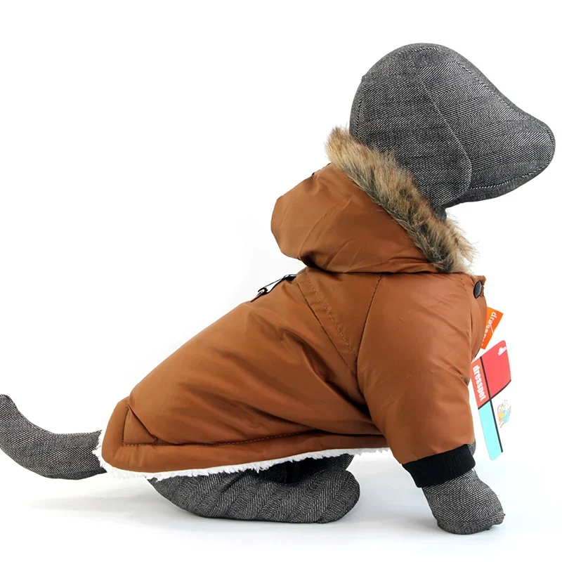 Winter Pet Dog Clothes Warm For Small Dogs Pets Puppy Costume French Bulldog Outfit Coat Waterproof Jacket Chihuahua Clothing