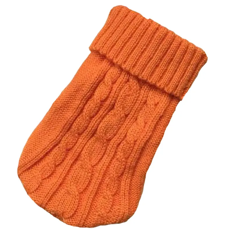 Dog Winter Clothes Knitted Pet Clothes For Small Medium Dogs Chihuahua Puppy Pet Sweater Yorkshire Pure Dog Sweater Ropa Perro