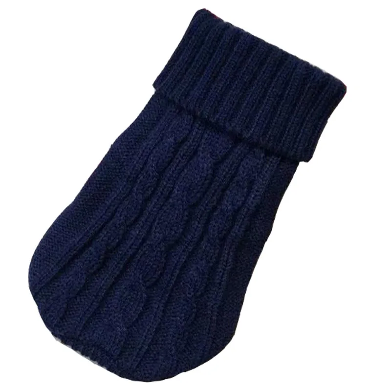 Dog Winter Clothes Knitted Pet Clothes for Small Medium Dogs Chihuahua Puppy Pet Sweater Yorkshire Pure Dog Sweater Ropa Perro
