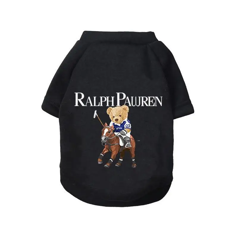 Winter Fleece Warm Pet Dog Clothes Cute Cartoon Bear Dog Hoodie For Small Dogs Pullovers Puppy Costumes Chihuahua Hug Ropa Perro