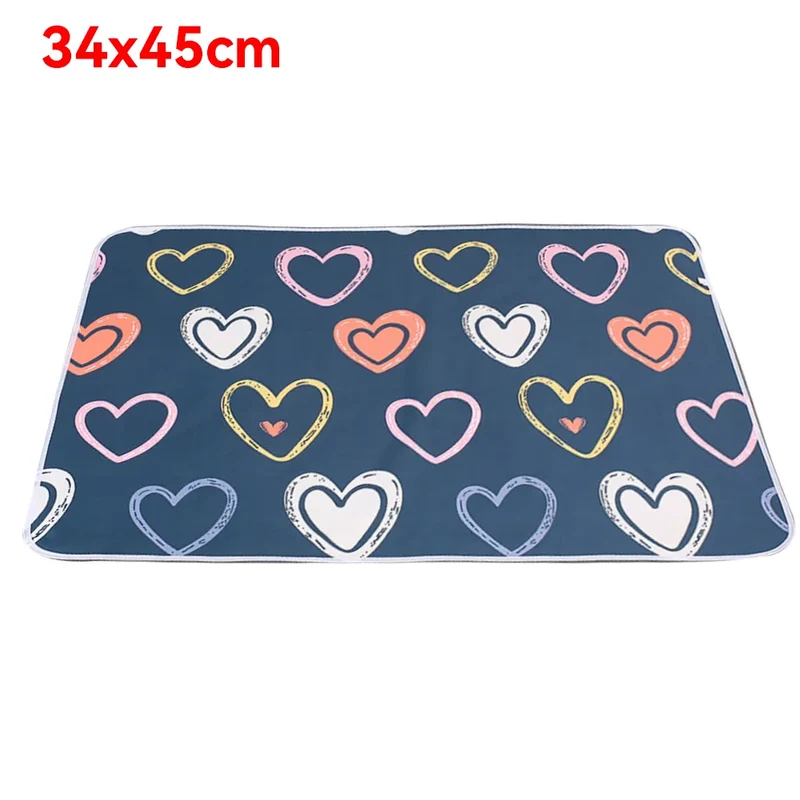 Dog Diaper Pet Urine Pad Reusable Waterproof Mat Washable Training Pad Mattress Dog Bed Moisture-Proof for Car Seat Cover