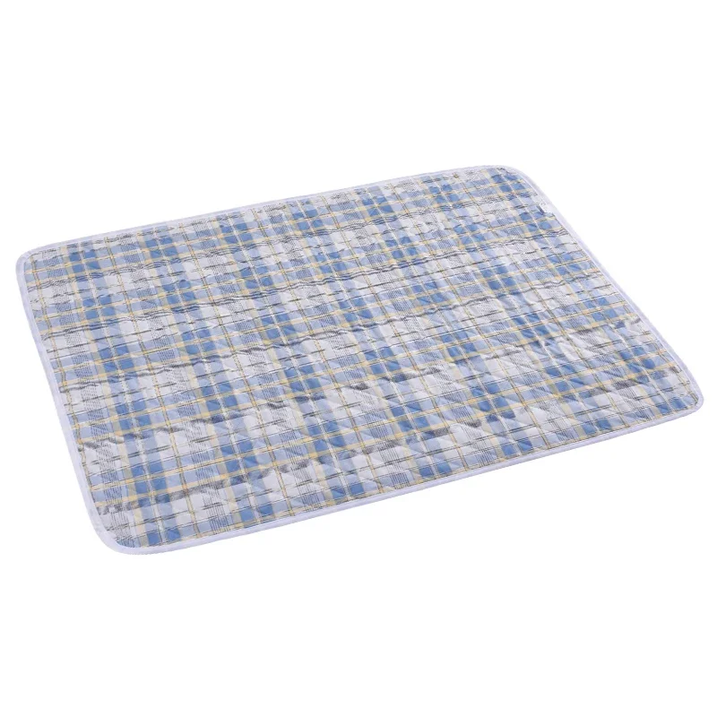 Dog Pee Pad Washable Absorbent Reusable Plaid Style Pet Training Mat Home Outdoor Seat Cover Dog Toilet Mat лежанка для собак