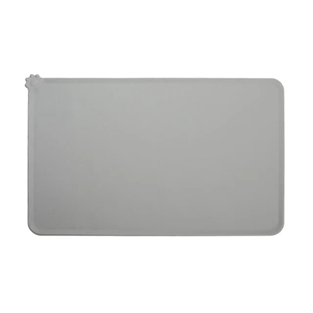 Silicone Waterproof Pet Mat For Dog Cat Pet Food Pad Pet Bowl Drinking Mat Dog Feeding Placemat Portable Outdoor Feeding