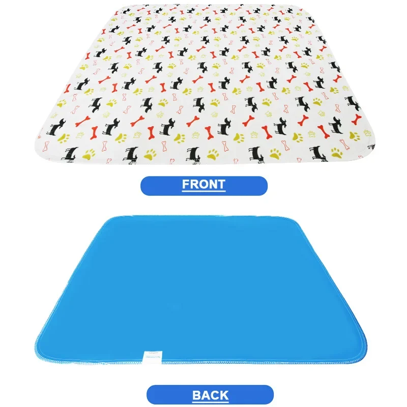 ZK30 Washable Pee Pads for Dogs Large Reusable Puppy Pet Training Floor Mats Absorbent Leakproof Whelping Potty and Crate Use