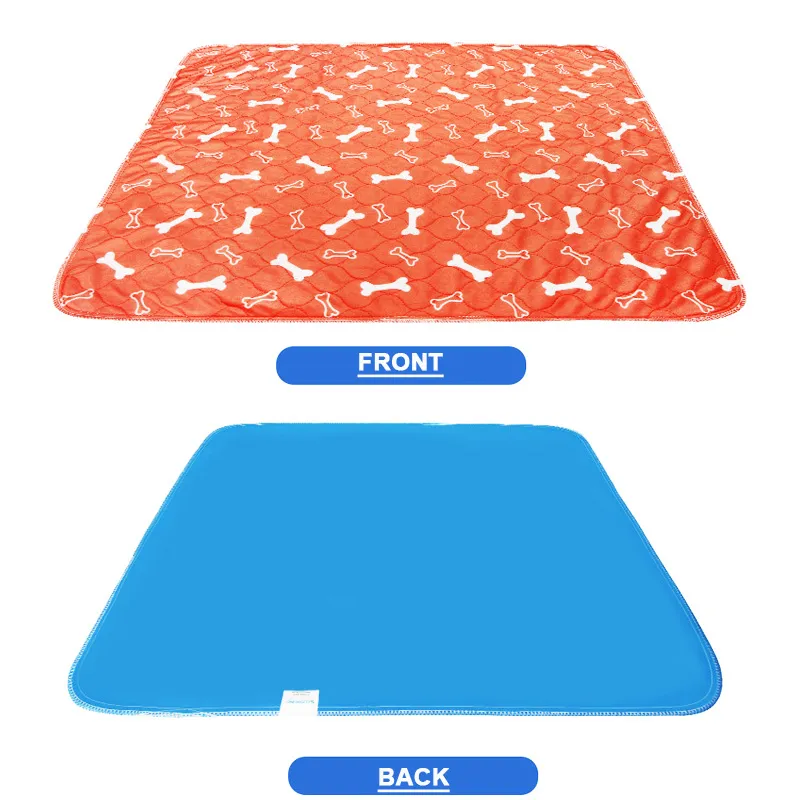 ZK30 Washable Pee Pads for Dogs Large Reusable Puppy Pet Training Floor Mats Absorbent Leakproof Whelping Potty and Crate Use