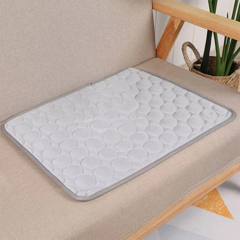 Summer Dog Cooling Mat Dogs Cat Blanket Sofa Breathable Pet Dog Bed Washable For Small Medium Large Dogs Car